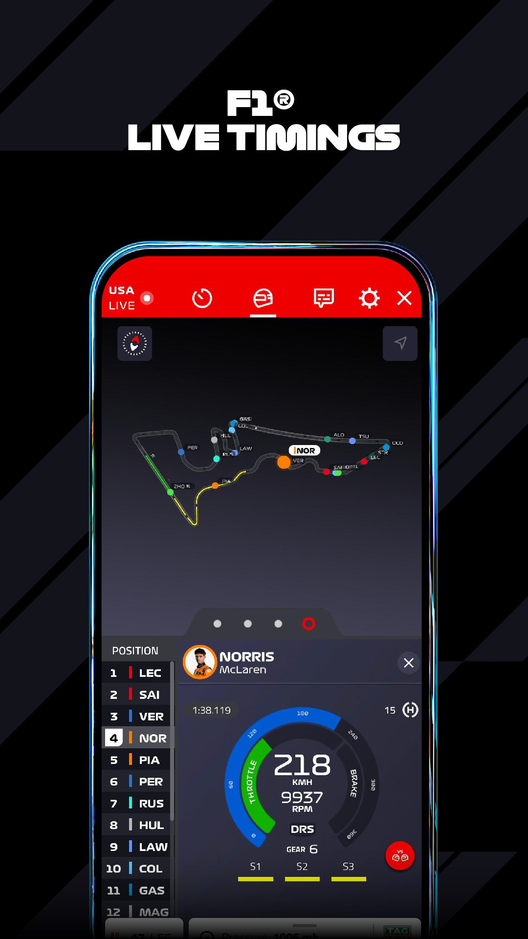 F1 TV - Android TV APK screenshot