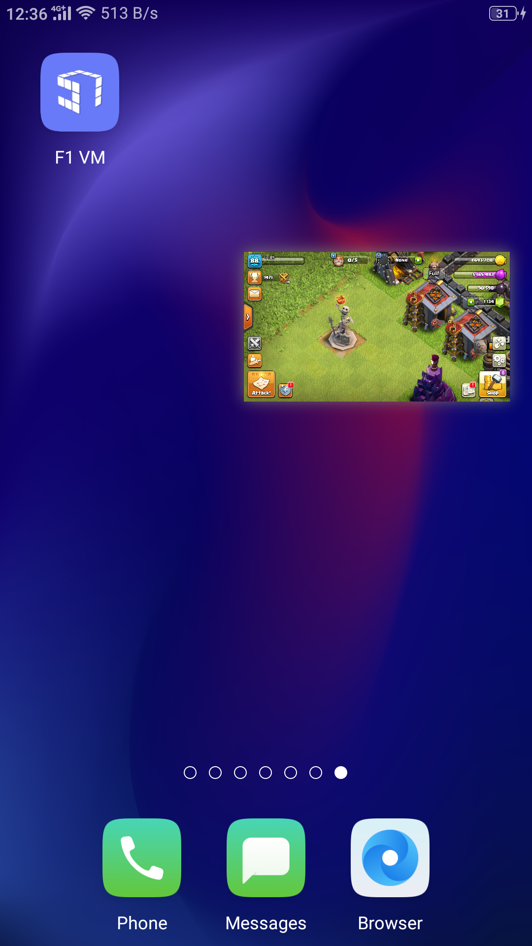 F1 VM APK screenshot