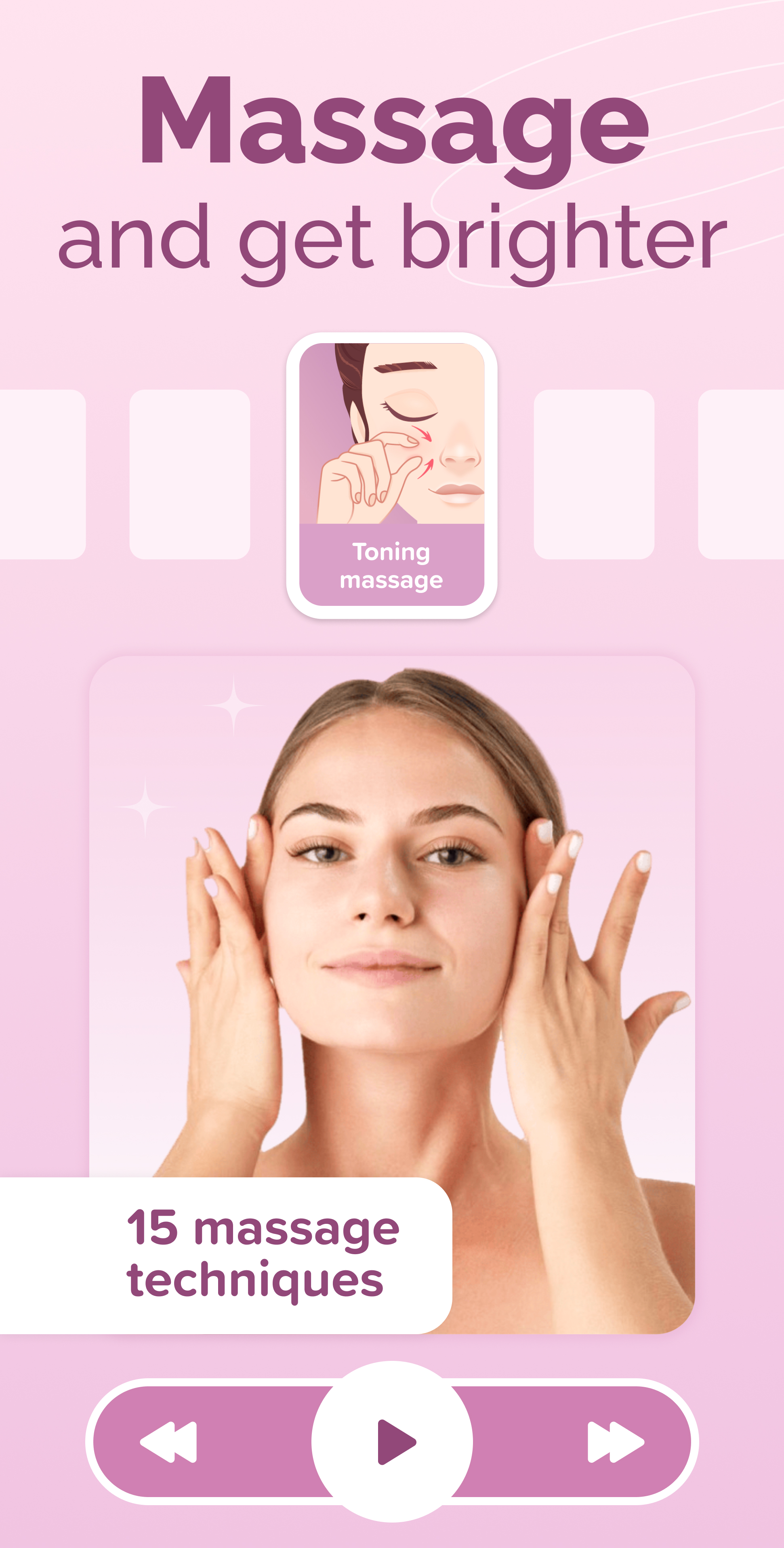 Массаж Лица от Морщин - ForYou APK screenshot