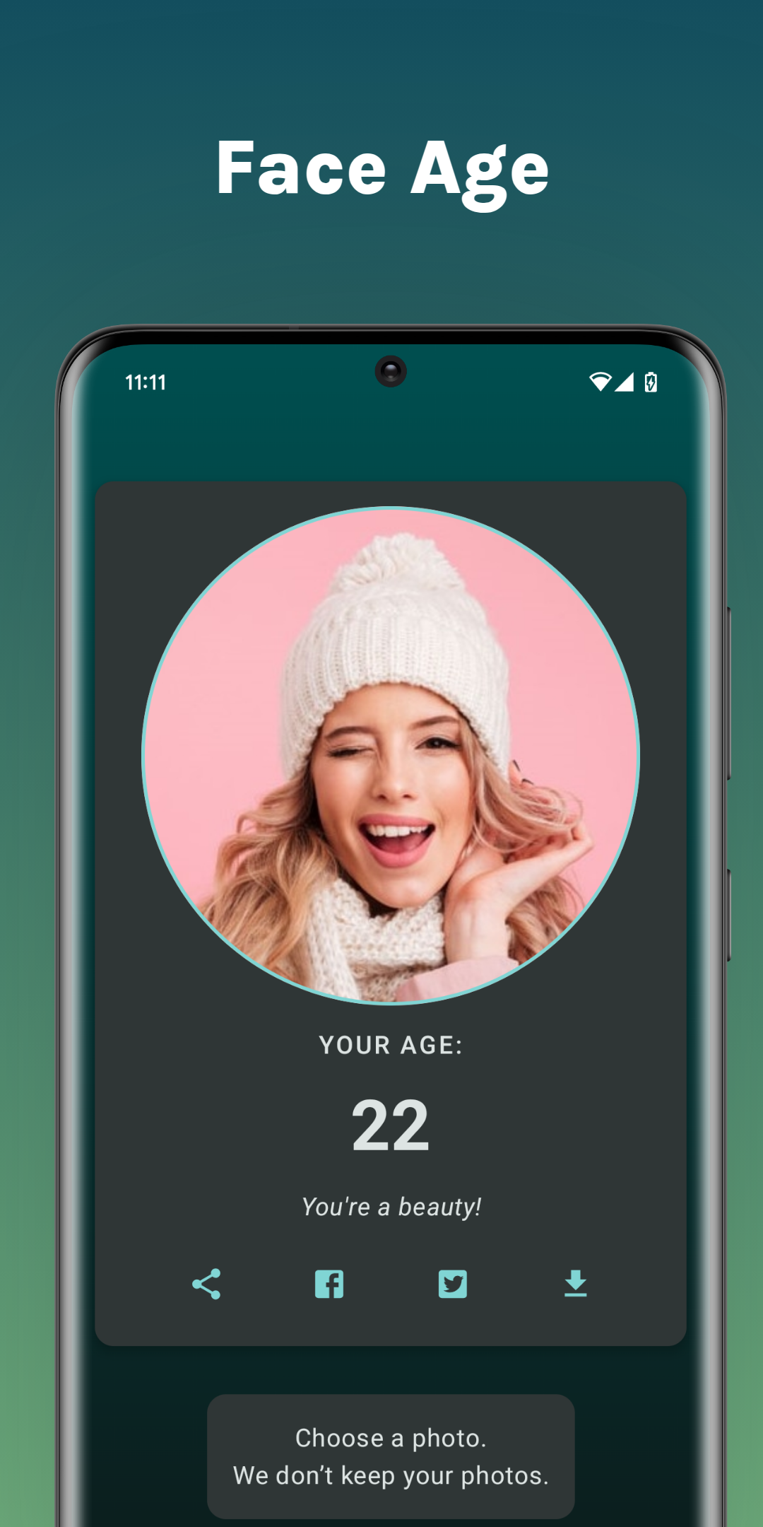 Face scan - How old do I look APK screenshot