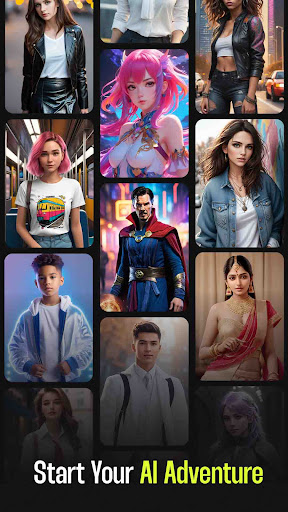 Face Swap Magic: AI Avatars APK screenshot