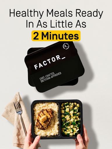 Factor_ Prepared Meal Delivery APK screenshot