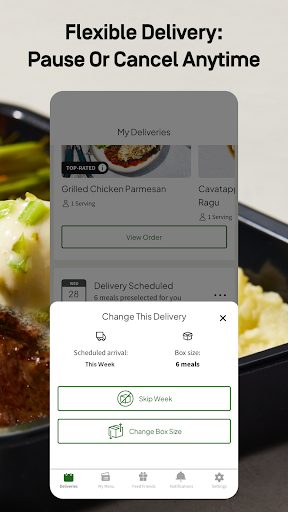 Factor_ Prepared Meal Delivery APK screenshot