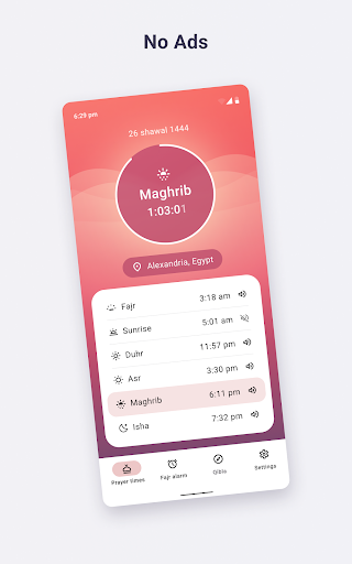 Fajr: Fajr Alarm, Prayer Times APK screenshot