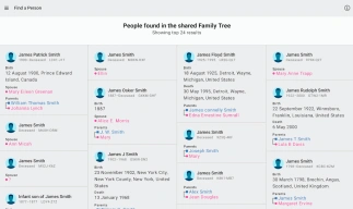 FamilySearch Tree APK screenshot