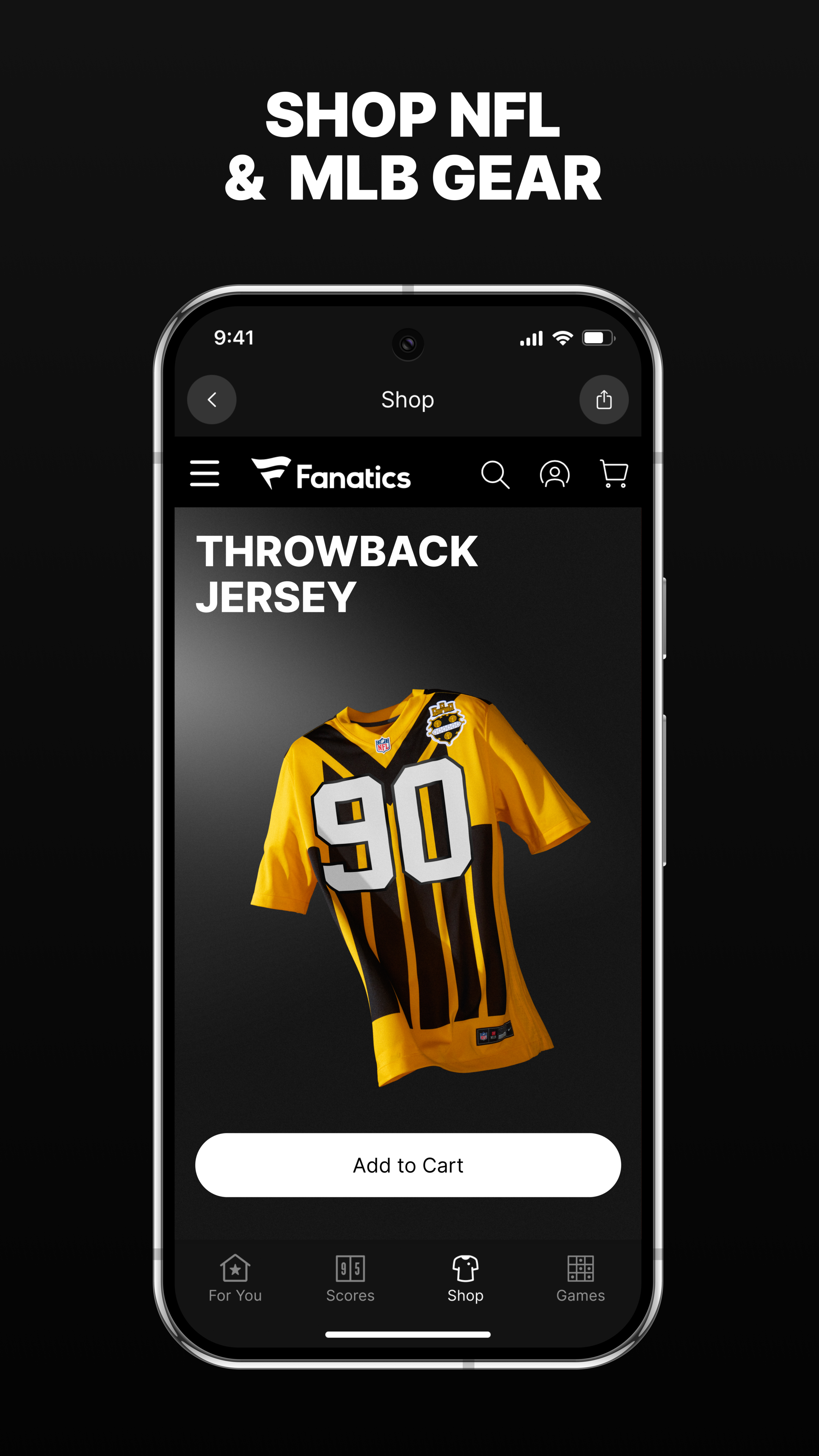 Fanatics: Shop NFL, NBA & MLB APK screenshot