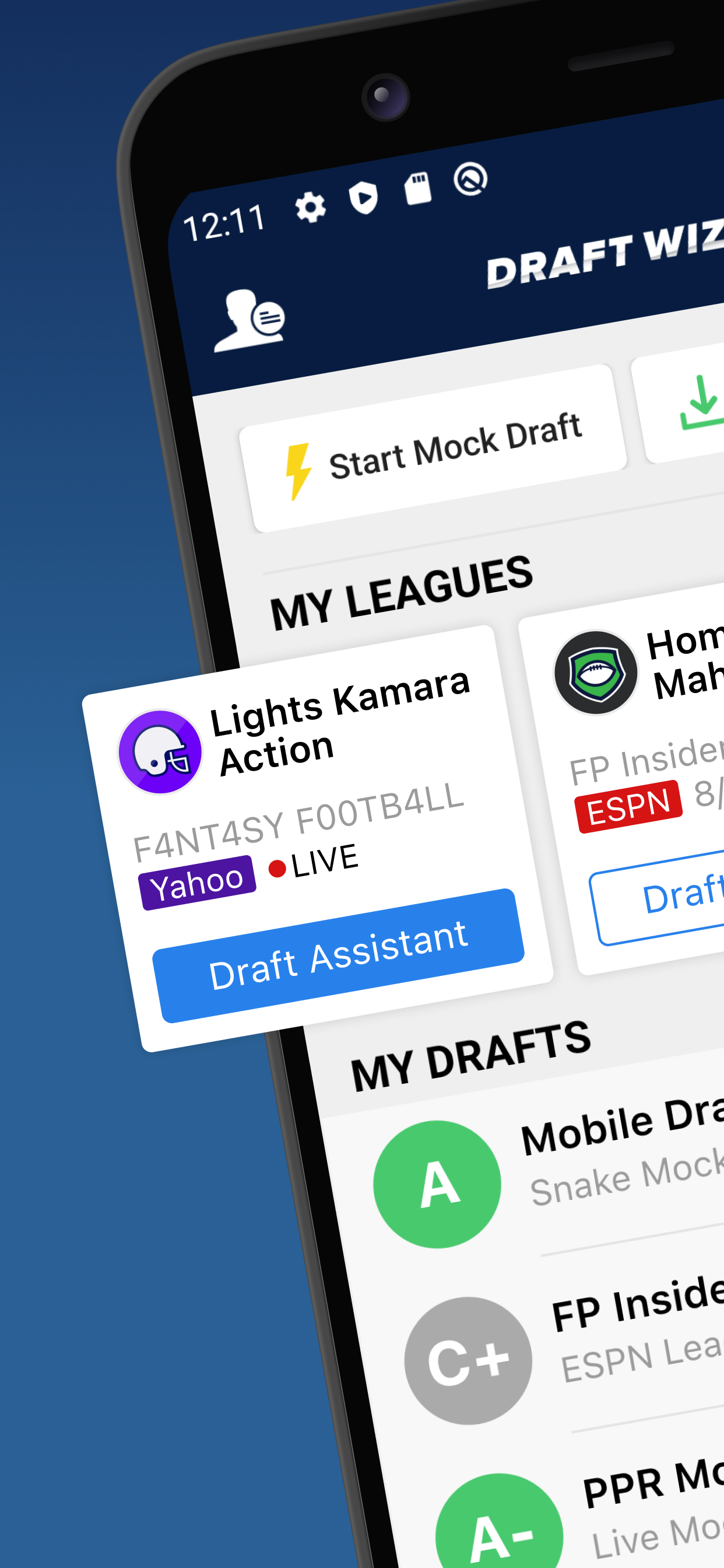 Fantasy Football Draft Wizard APK screenshot