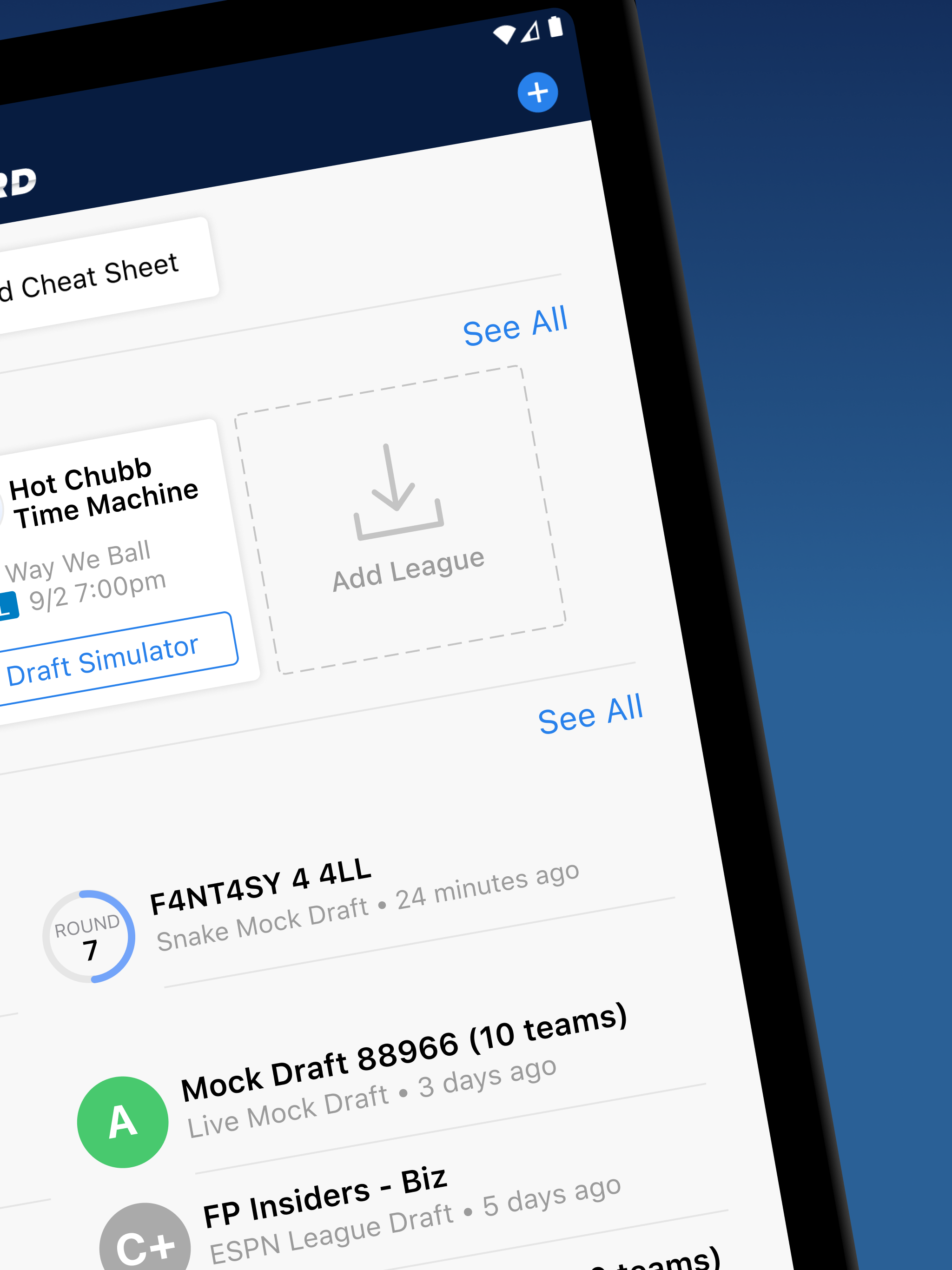 Fantasy Football Draft Wizard APK screenshot