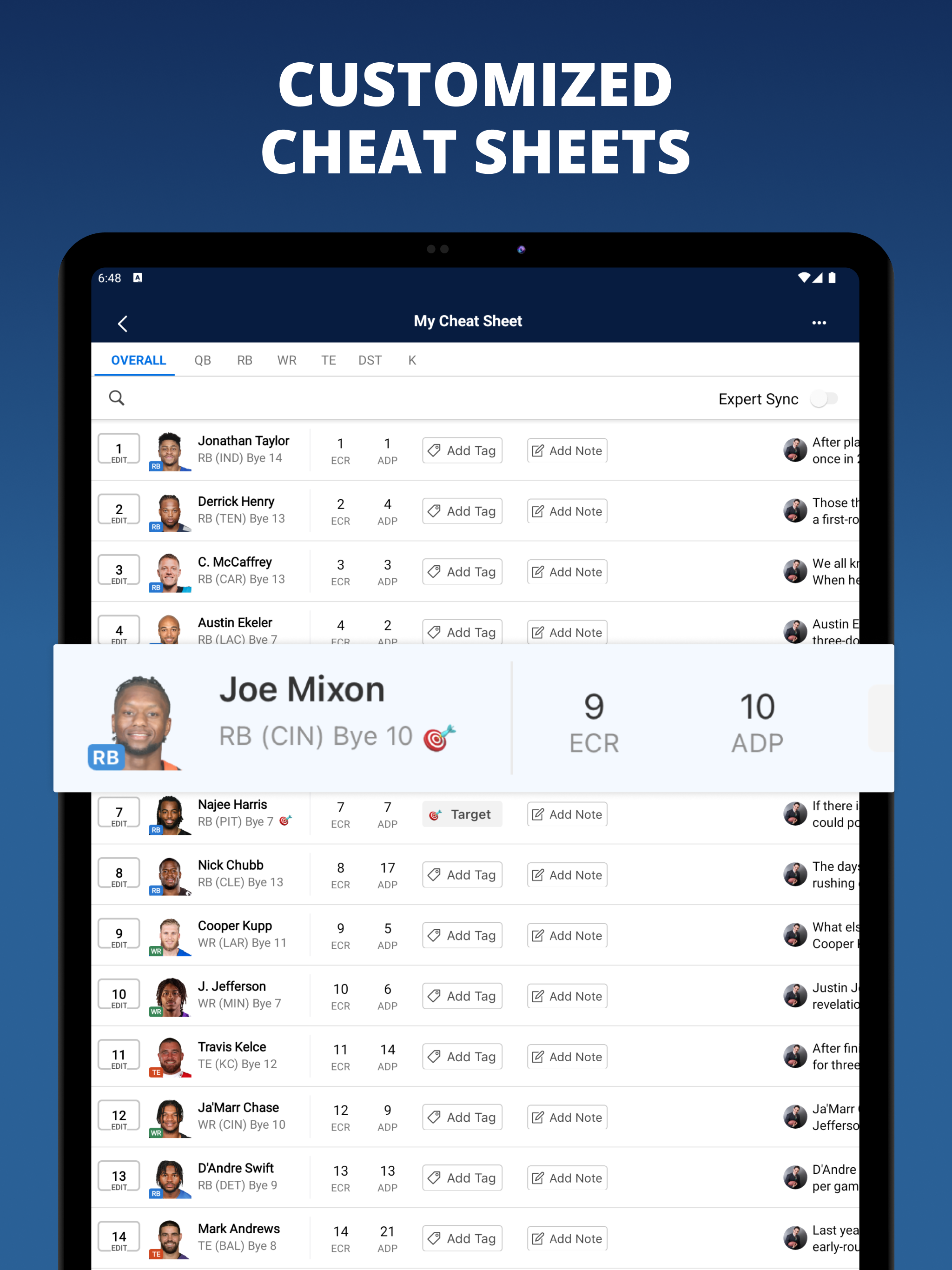 Fantasy Football Draft Wizard APK screenshot