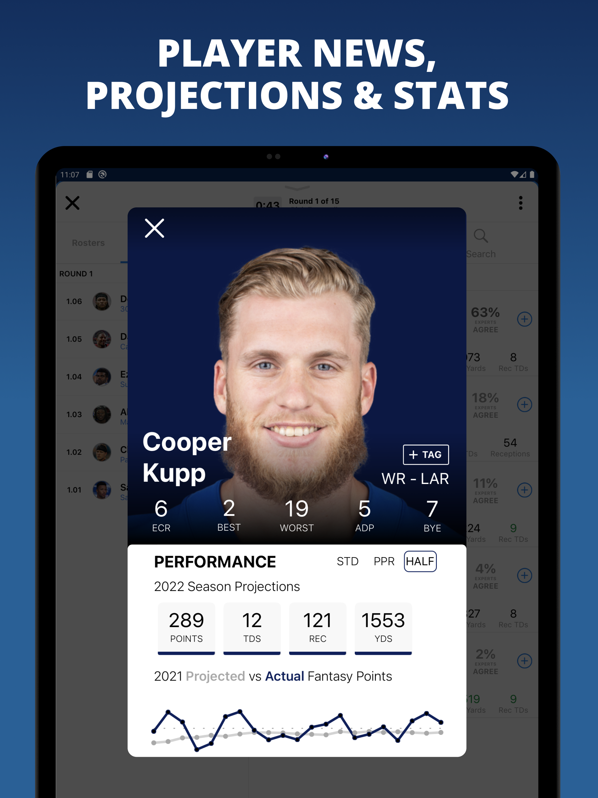 Fantasy Football Draft Wizard APK screenshot