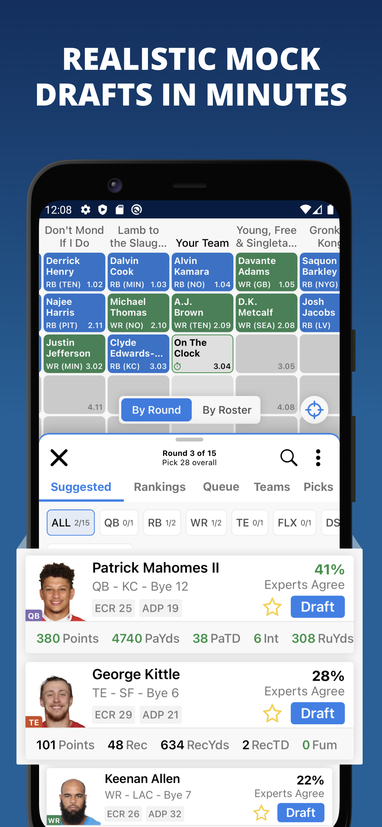 Fantasy Football Draft Wizard APK screenshot