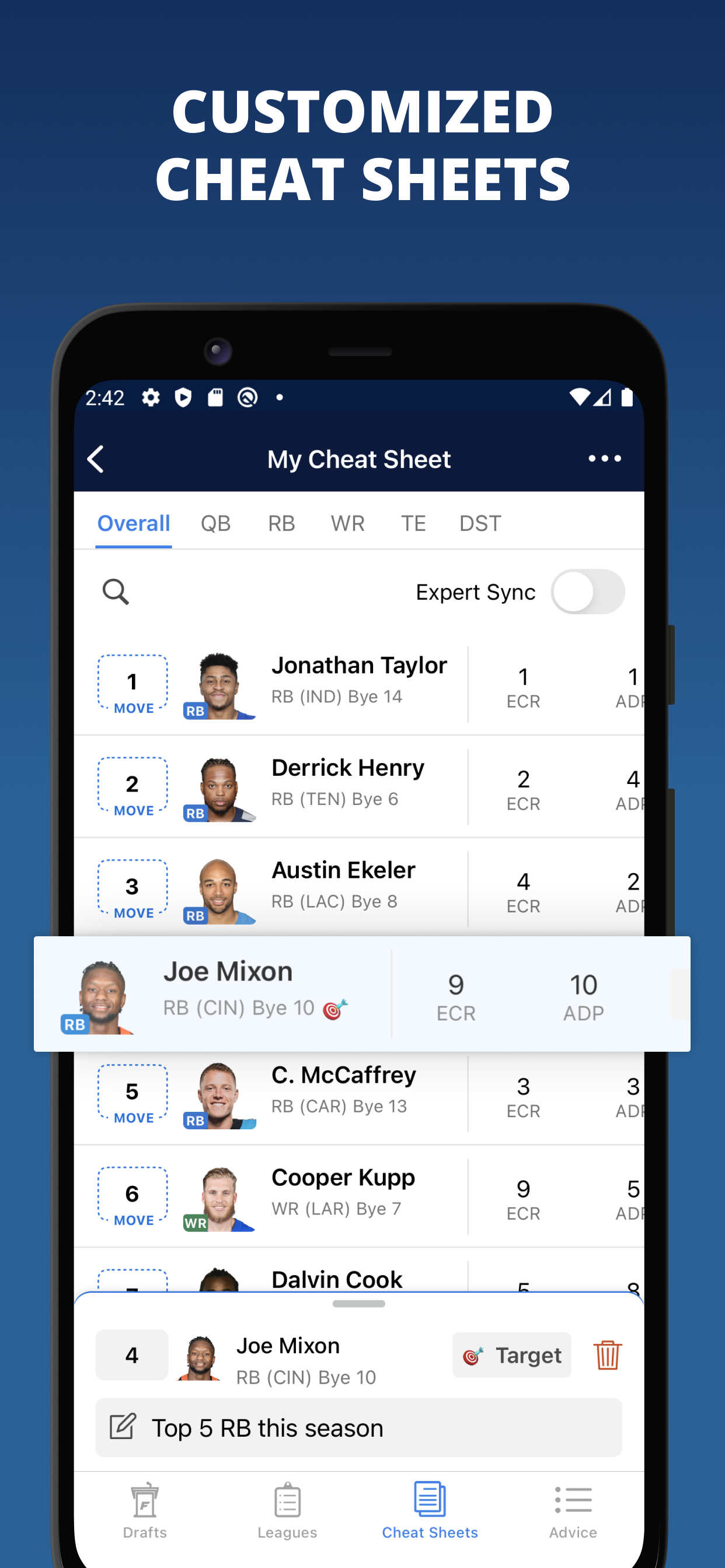 Fantasy Football Draft Wizard APK screenshot