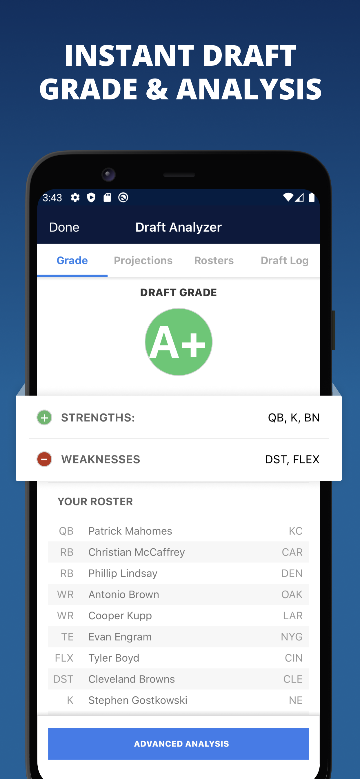 Fantasy Football Draft Wizard APK screenshot