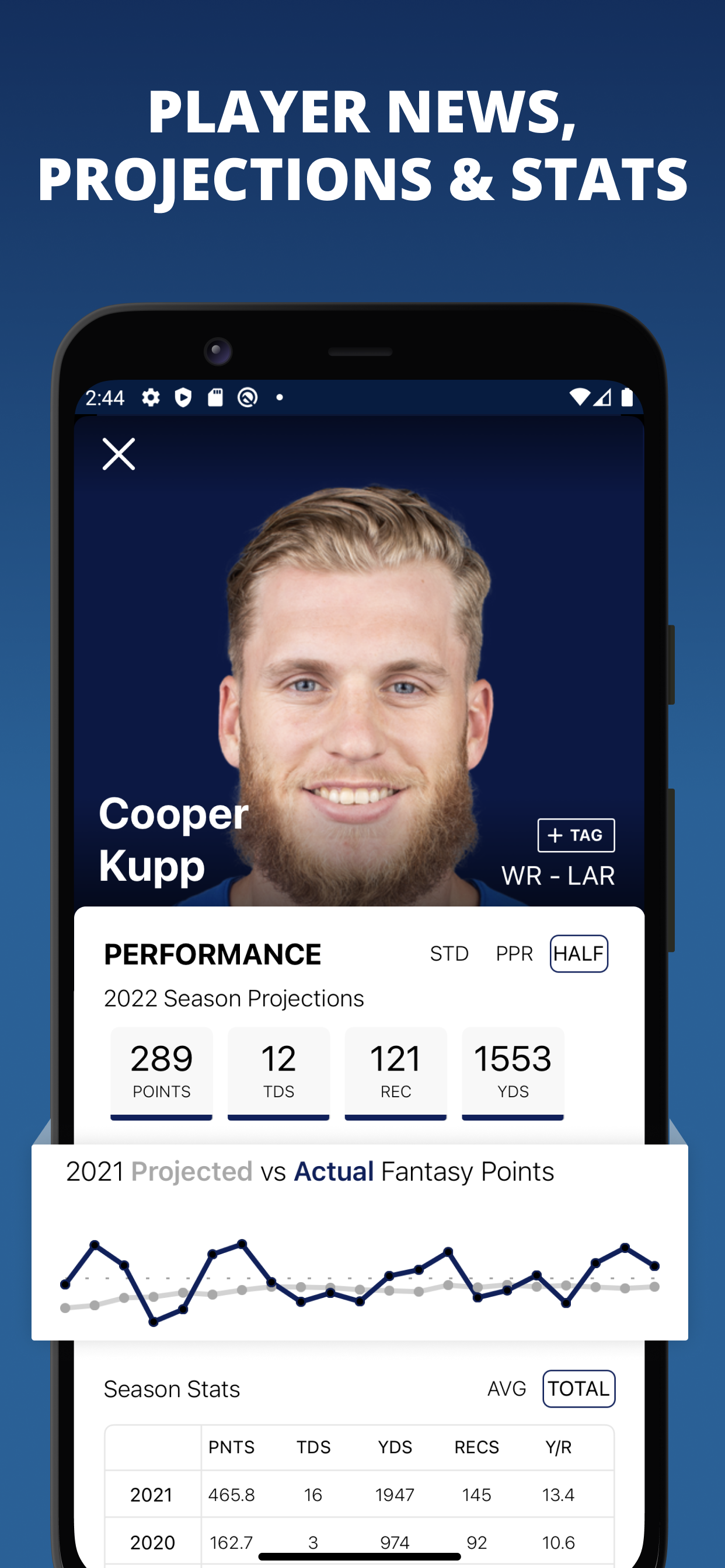 Fantasy Football Draft Wizard APK screenshot
