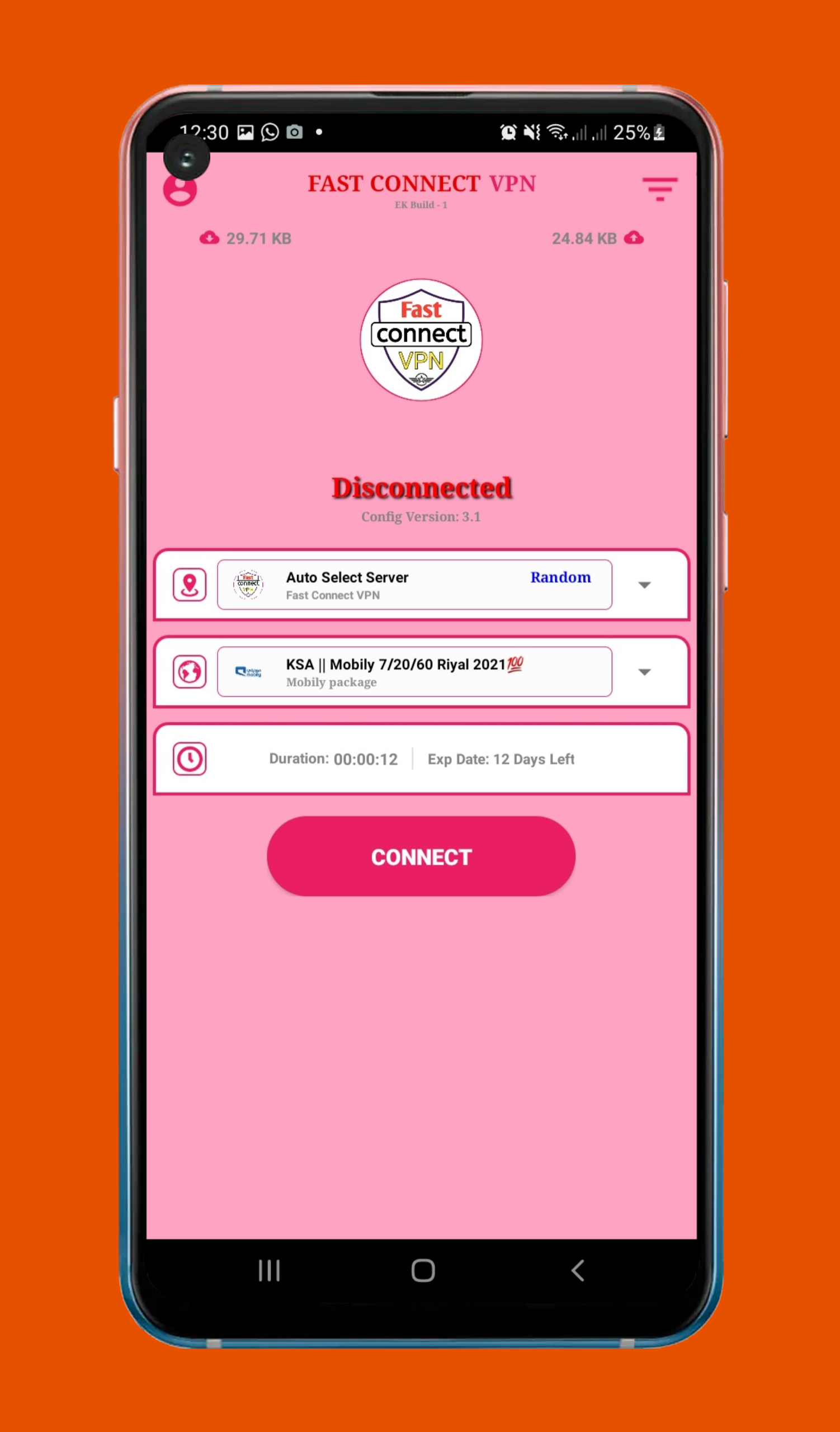 Fast Connect VPN screenshot