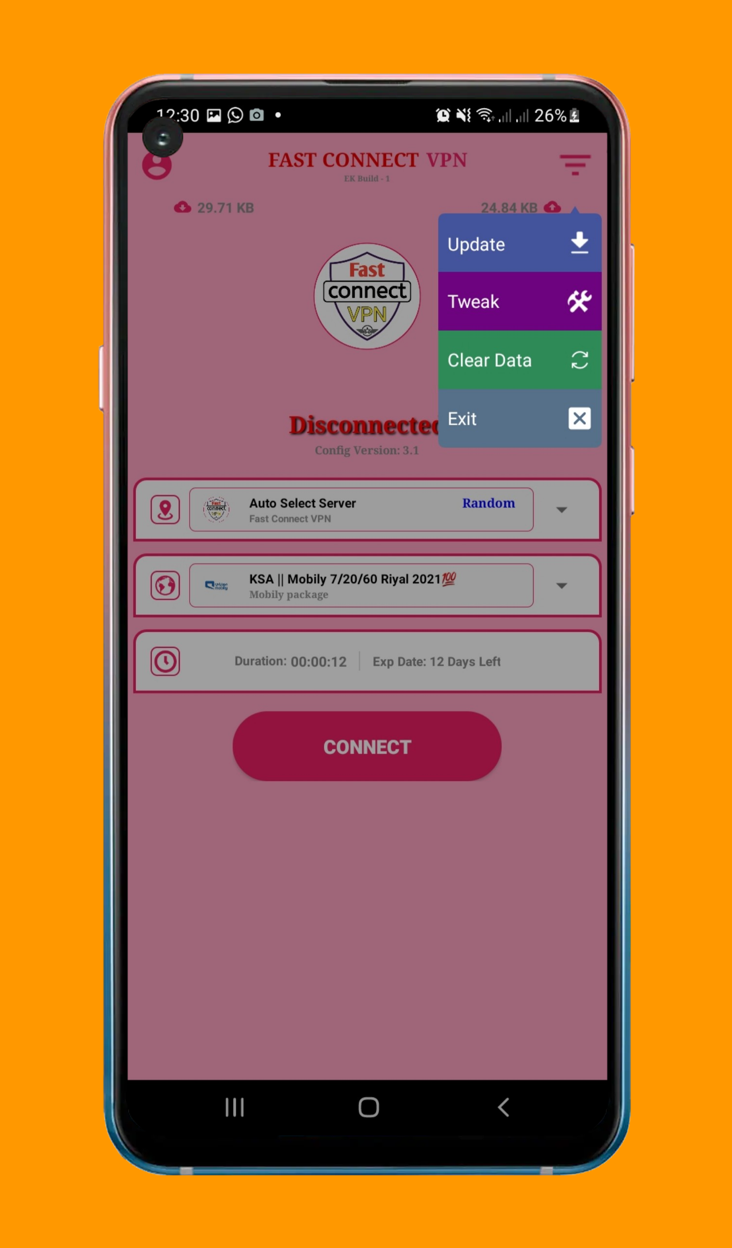 Fast Connect VPN screenshot
