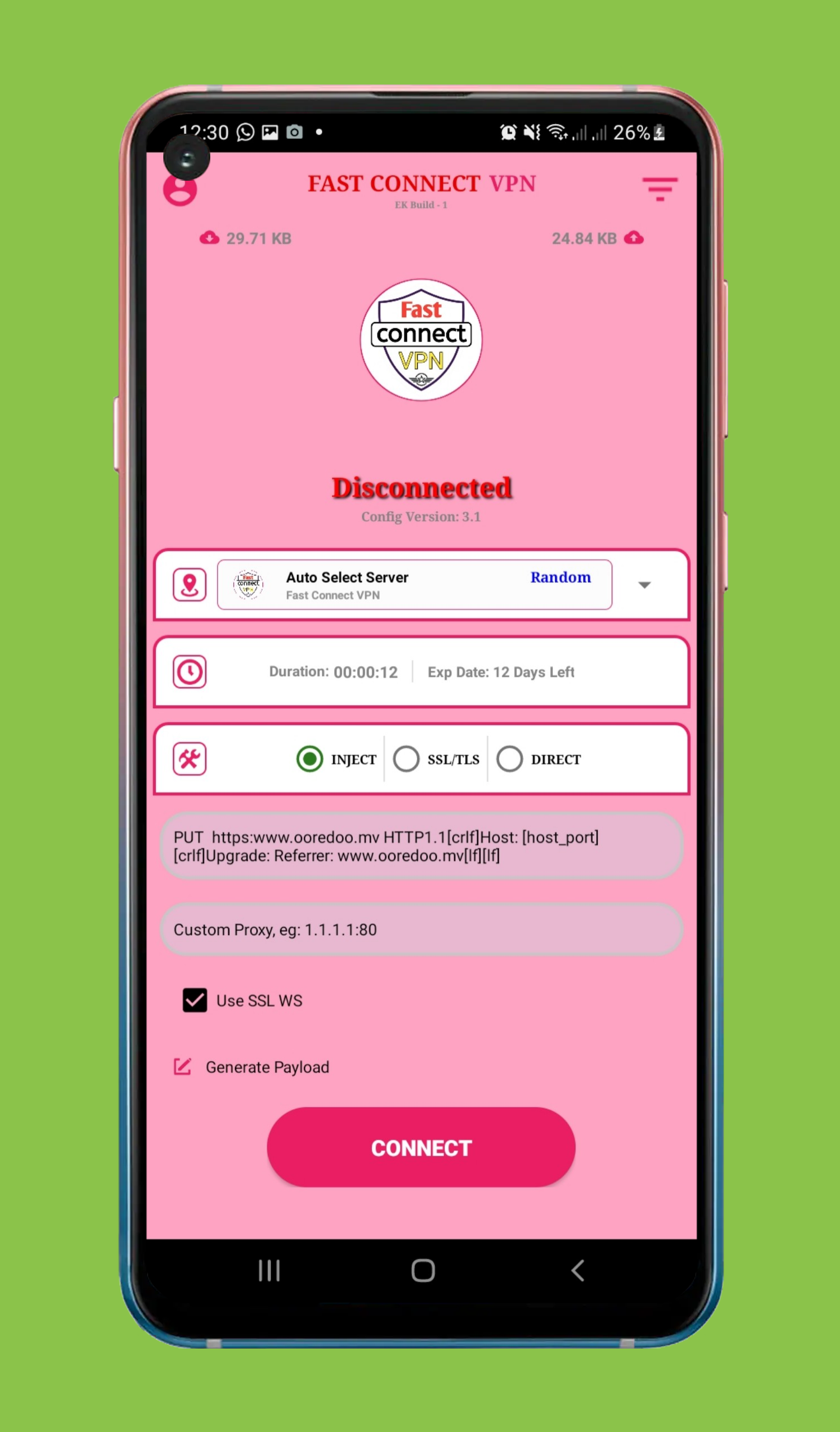 Fast Connect VPN screenshot