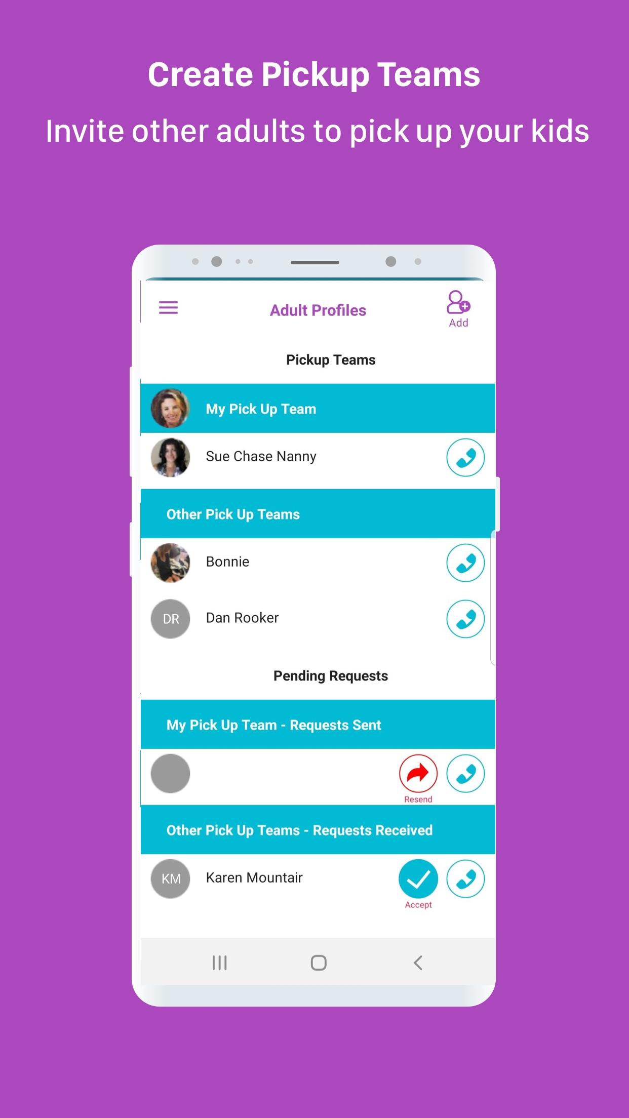 FetchKids - Organized Pickups APK screenshot