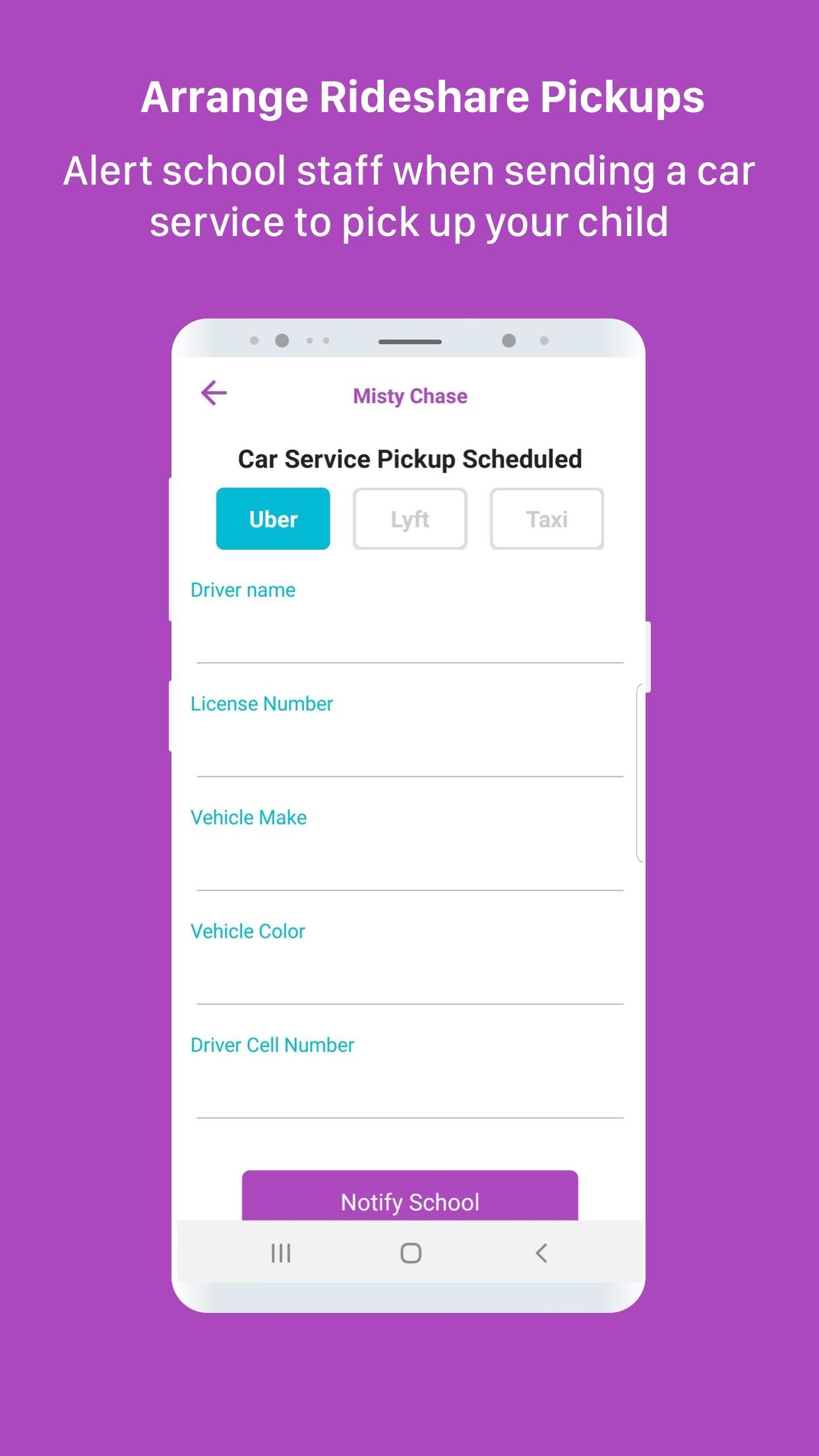 FetchKids - Organized Pickups APK screenshot