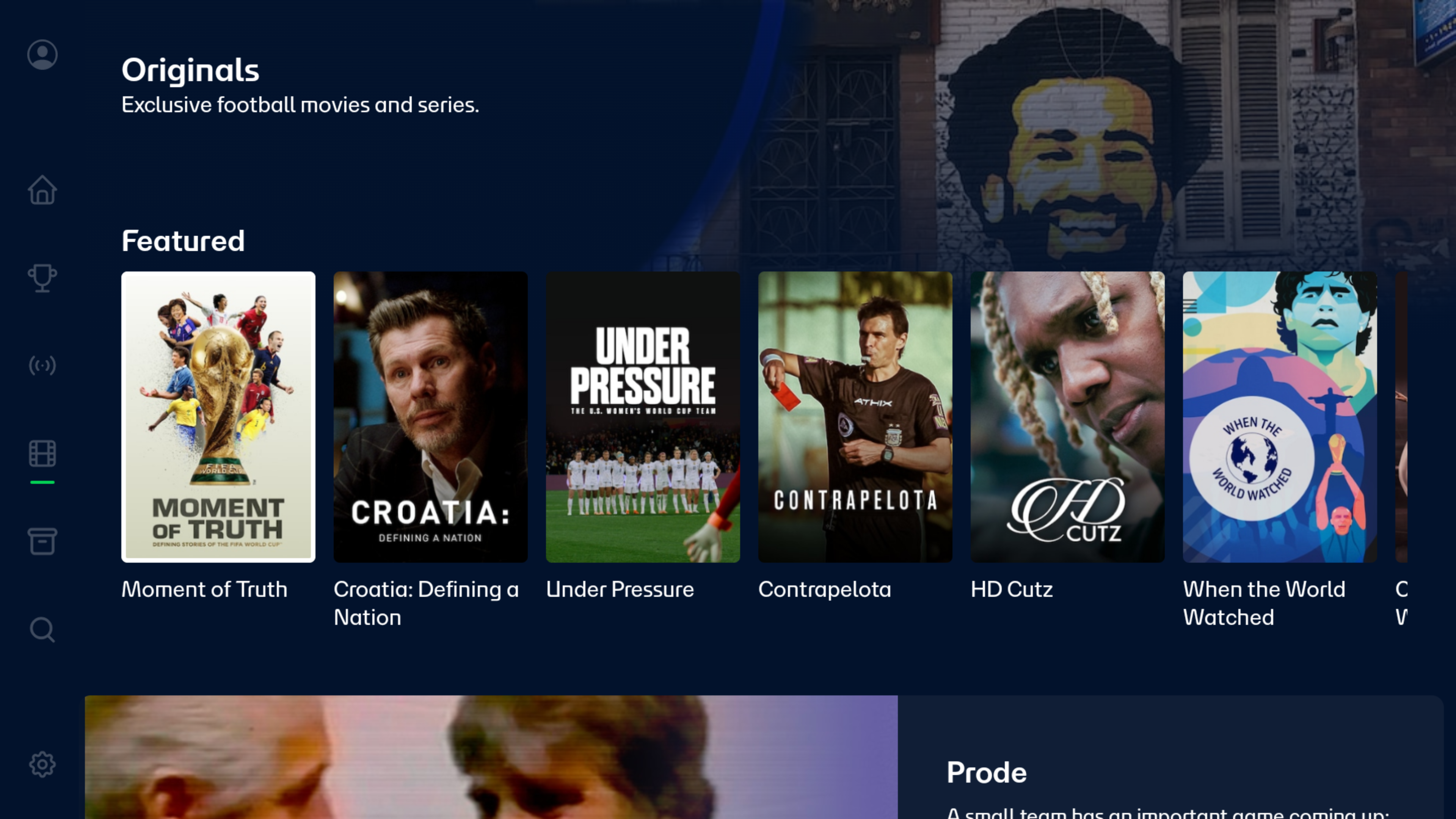 FIFA+ | Football streaming app screenshot