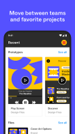 Figma: view. comment. mirror. APK screenshot