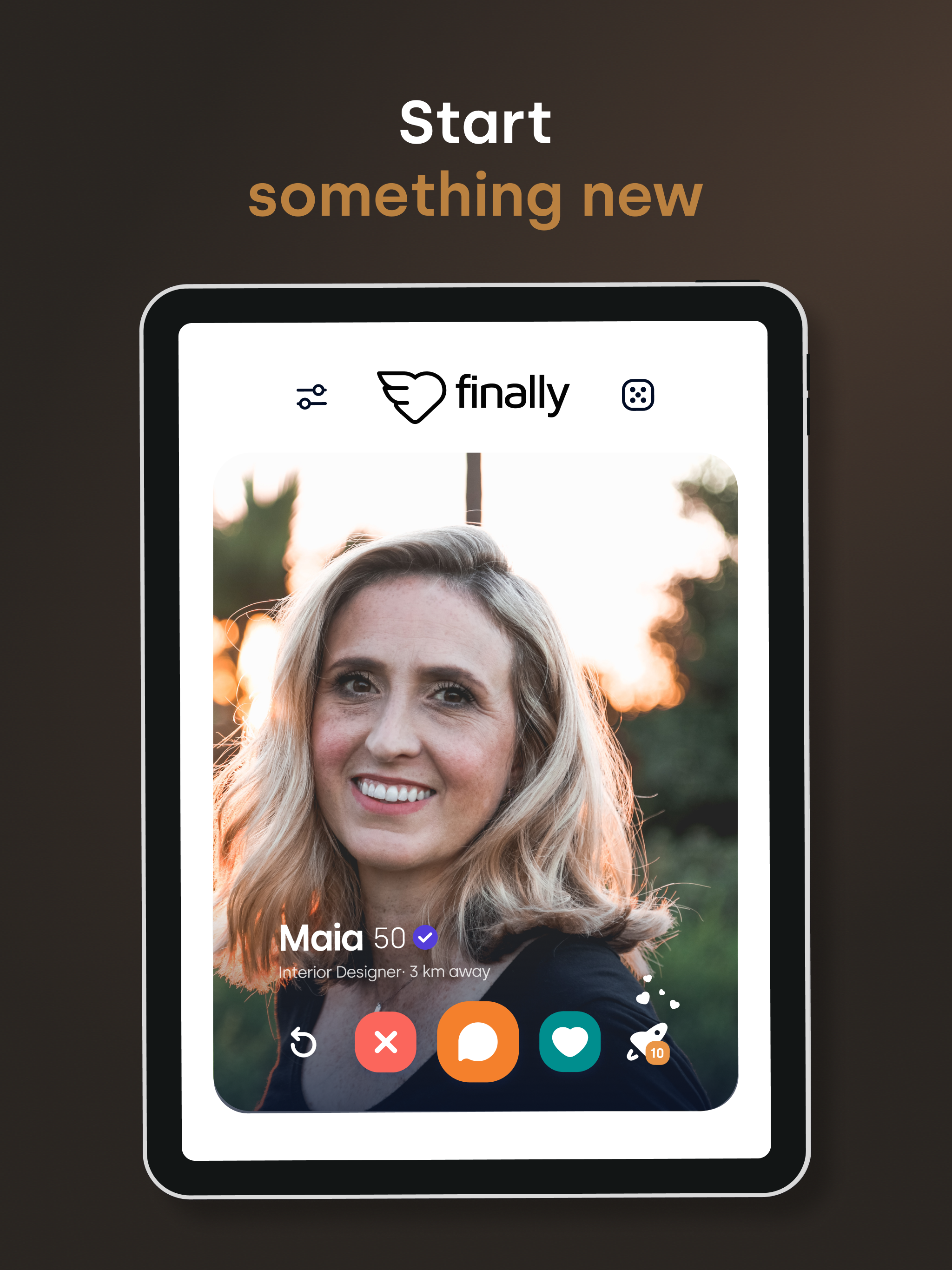 FINALLY: Mature singles dating APK screenshot