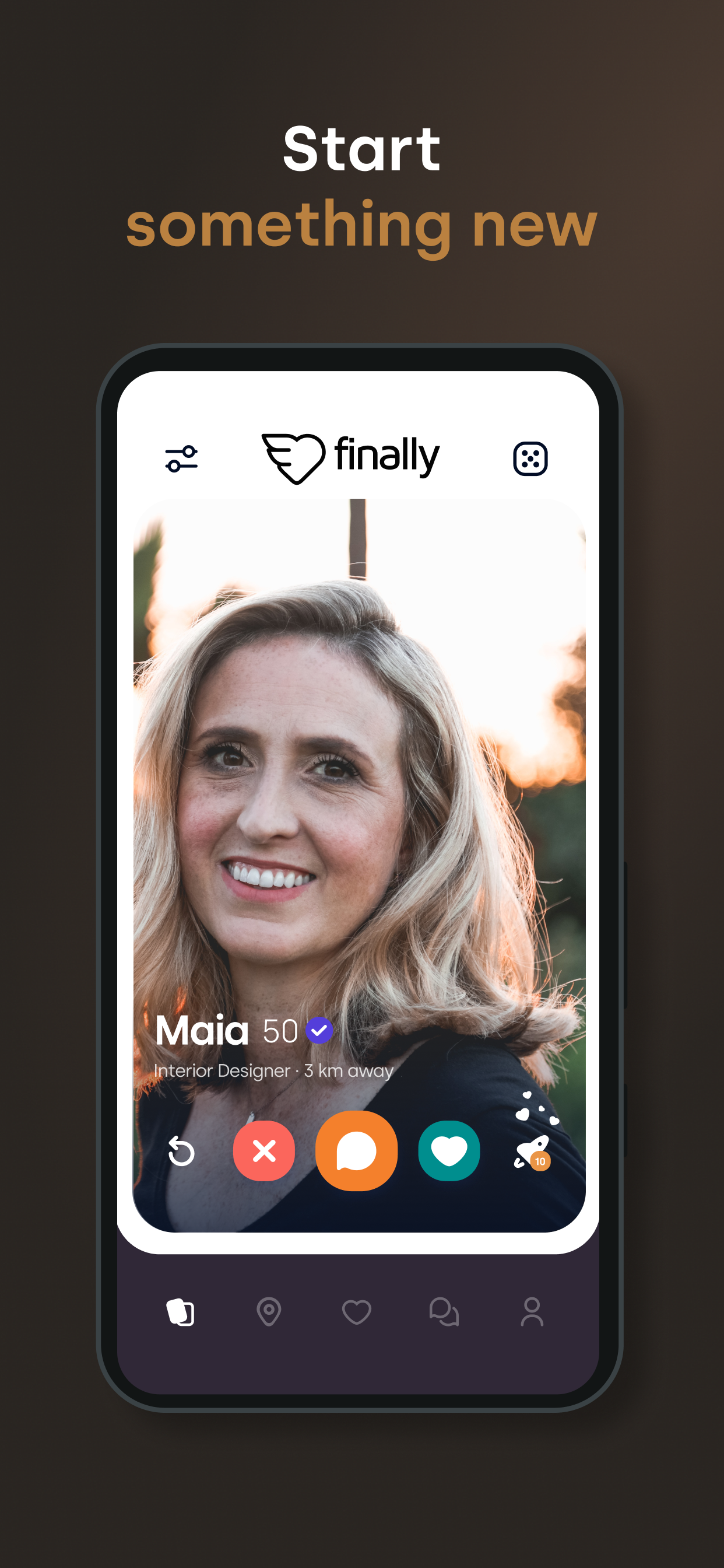 FINALLY: Mature singles dating APK screenshot