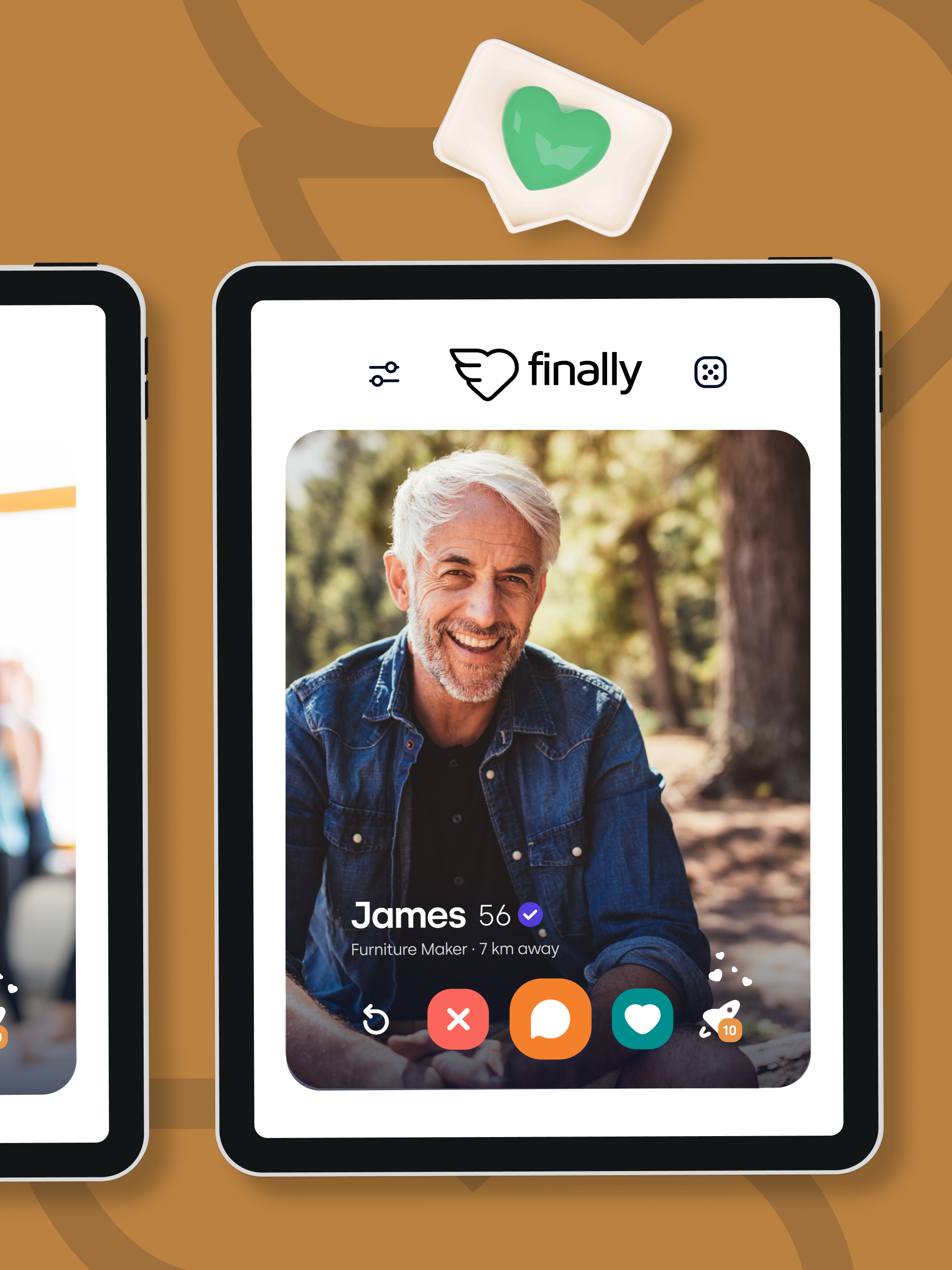 FINALLY: Mature singles dating APK screenshot