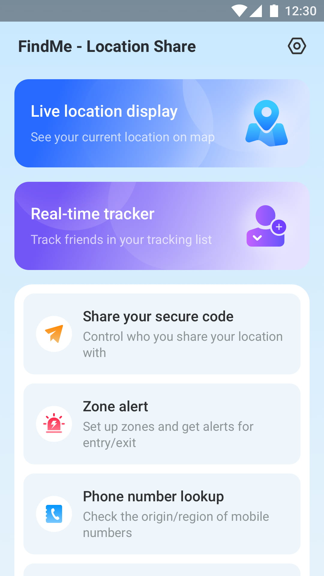 FindMe - Location Share APK screenshot