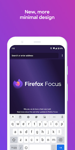 Firefox Focus: Приватный APK screenshot