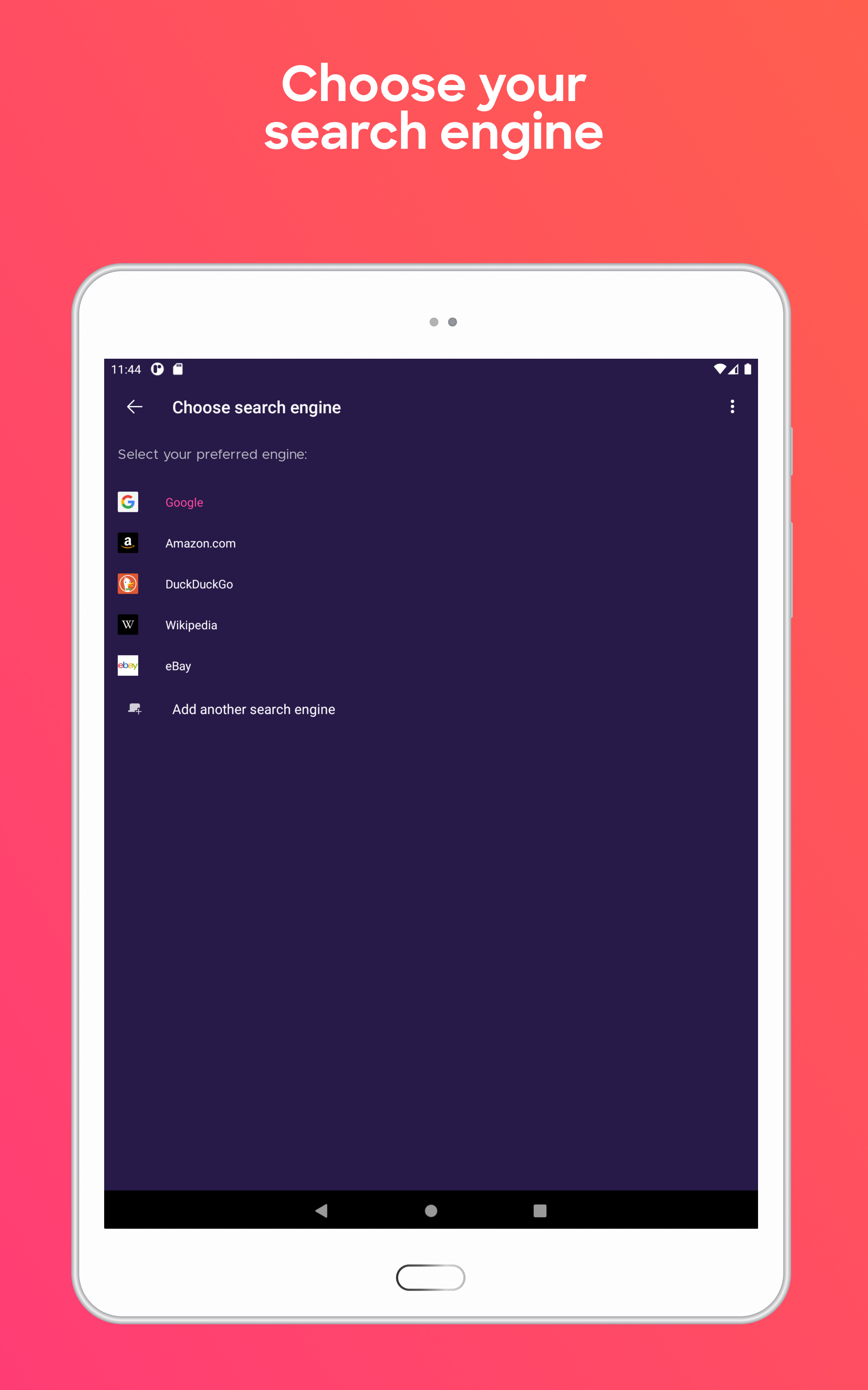 Firefox Focus: No Fuss Browser screenshot