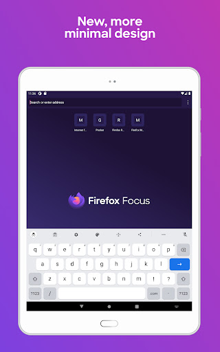 Firefox Focus: Приватный APK screenshot