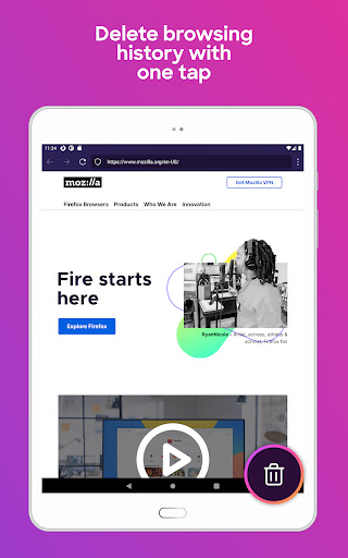 Firefox Focus: Приватный APK screenshot