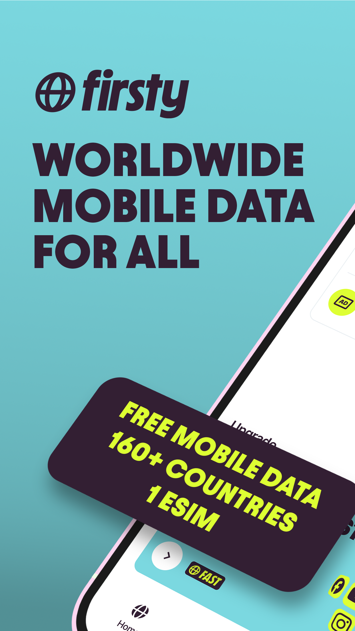 Firsty Travel eSIM - Fast Data APK screenshot