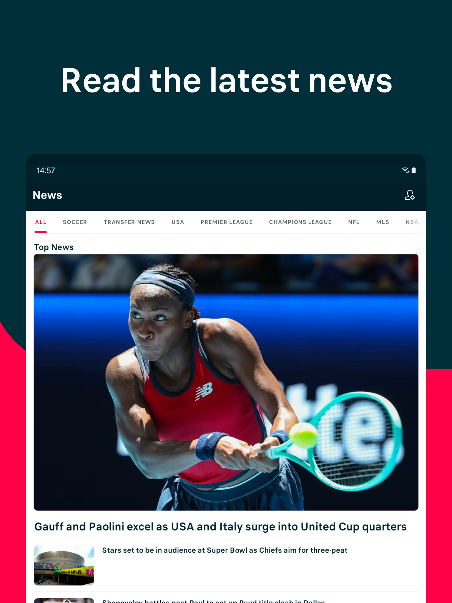 Flashscore: Scores & News APK screenshot