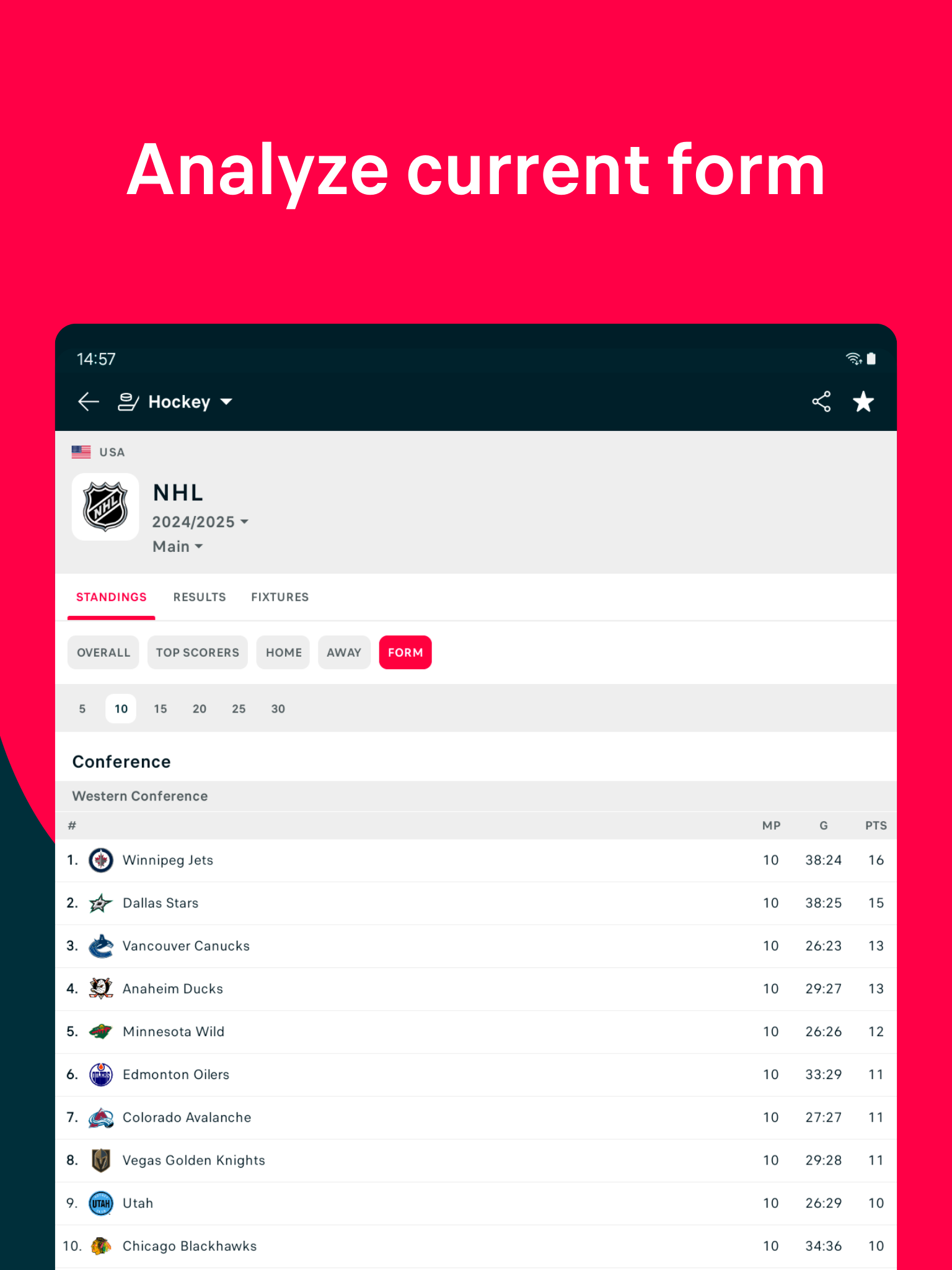 Flashscore: Scores & News APK screenshot