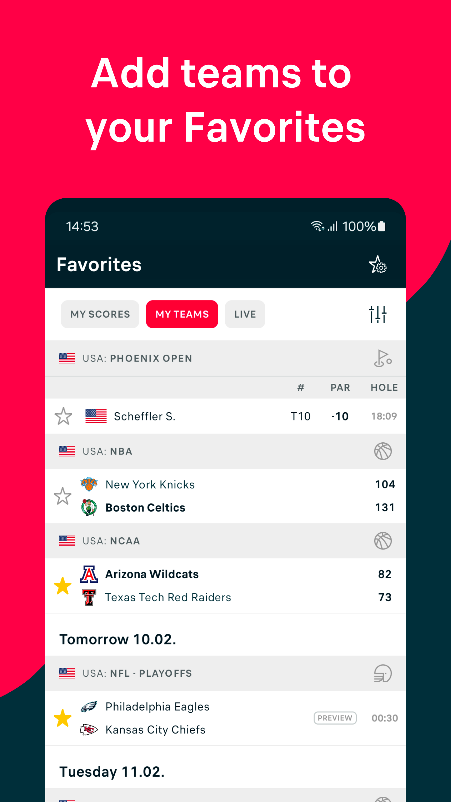 Flashscore: Scores & News APK screenshot