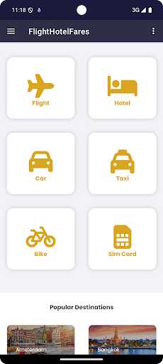 FlightHotelFares APK screenshot
