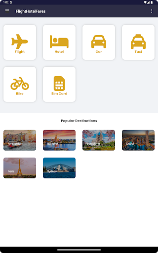 FlightHotelFares APK screenshot