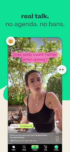Flip - Watch, Create, Monetize APK screenshot