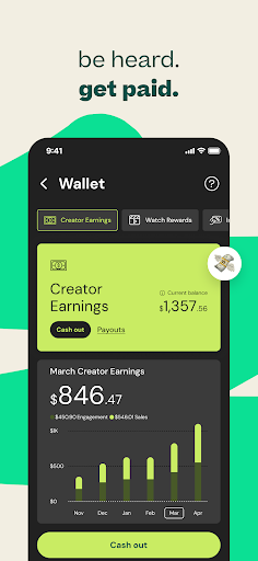 Flip - Watch, Create, Monetize APK screenshot