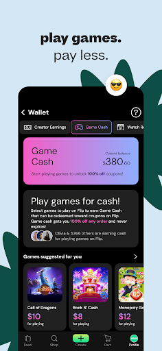 Flip - Watch, Create, Monetize APK screenshot