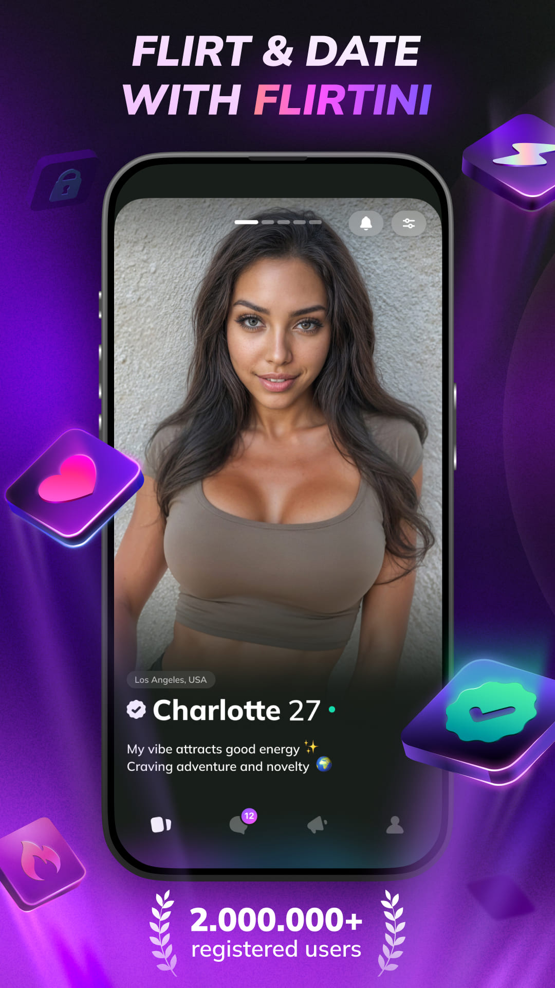 Flirtini APK screenshot