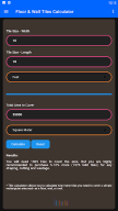 Floor & Wall Tiles Calculator APK screenshot