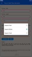 Floor & Wall Tiles Calculator APK screenshot