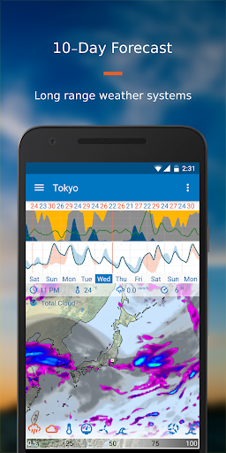 Flowx: Weather Map Forecast APK screenshot