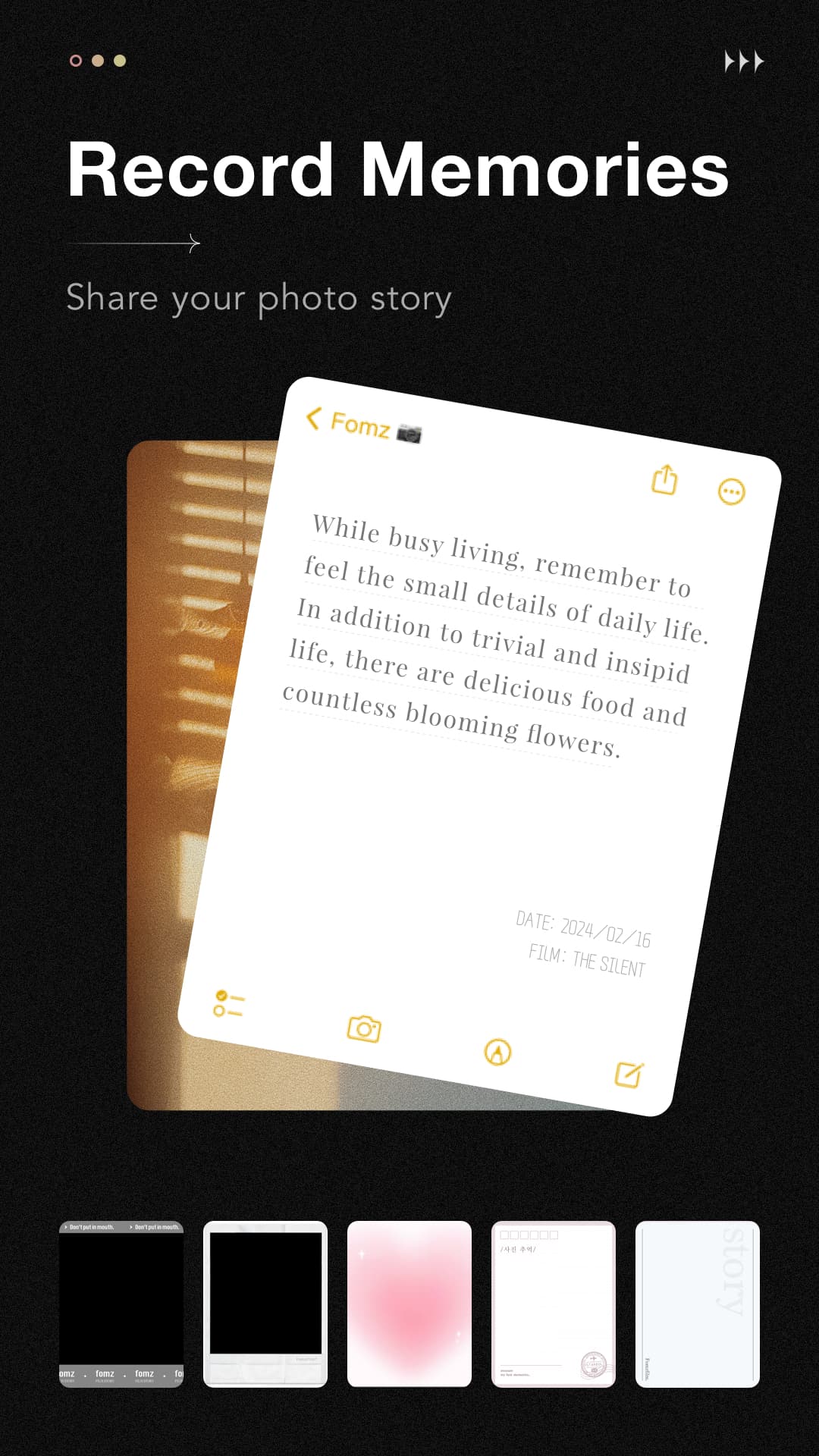 Fomz APK screenshot