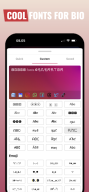 Fonts for Instagram - I Fonts APK screenshot