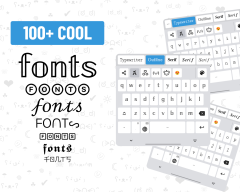 Fonts - Шрифты для Клавиатуры APK screenshot
