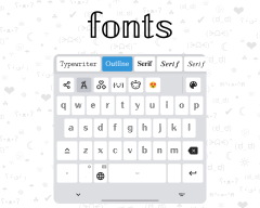 Fonts - Шрифты для Клавиатуры APK screenshot